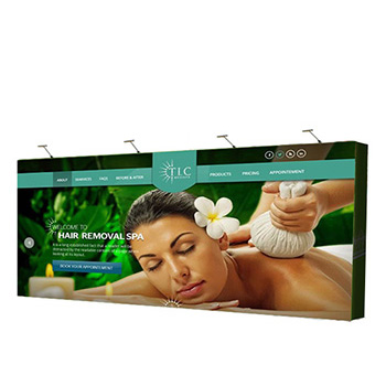 Fabric Tension Pop-up 20ft