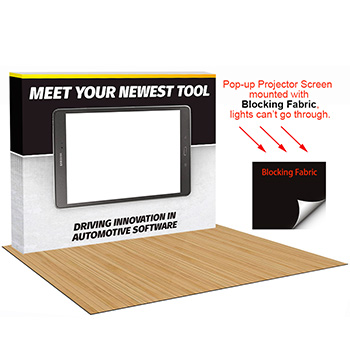 Projection Screen Pop-up 10ft