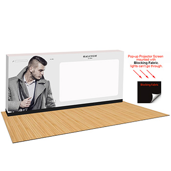 Projection Screen Pop-up 20ft