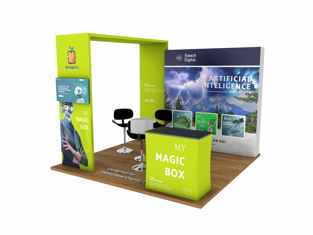 Backlit Booth L9