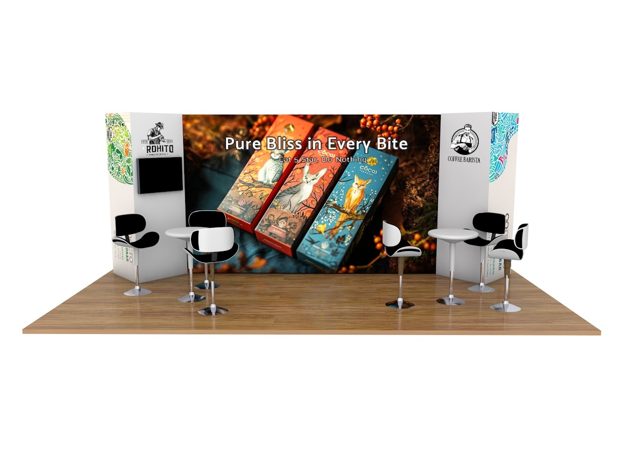 Figure Backlit Booth A33