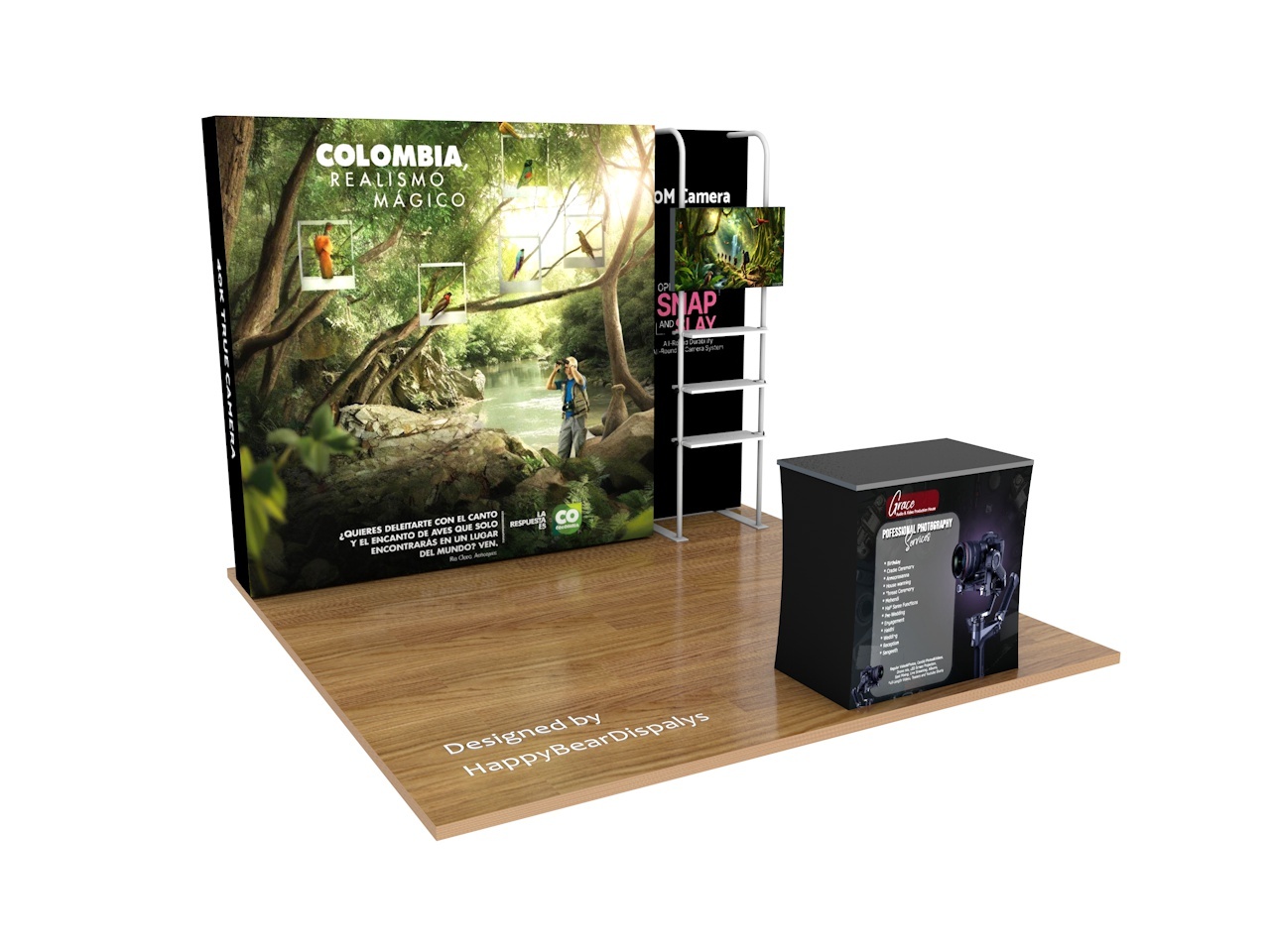 Backlit Booth L15