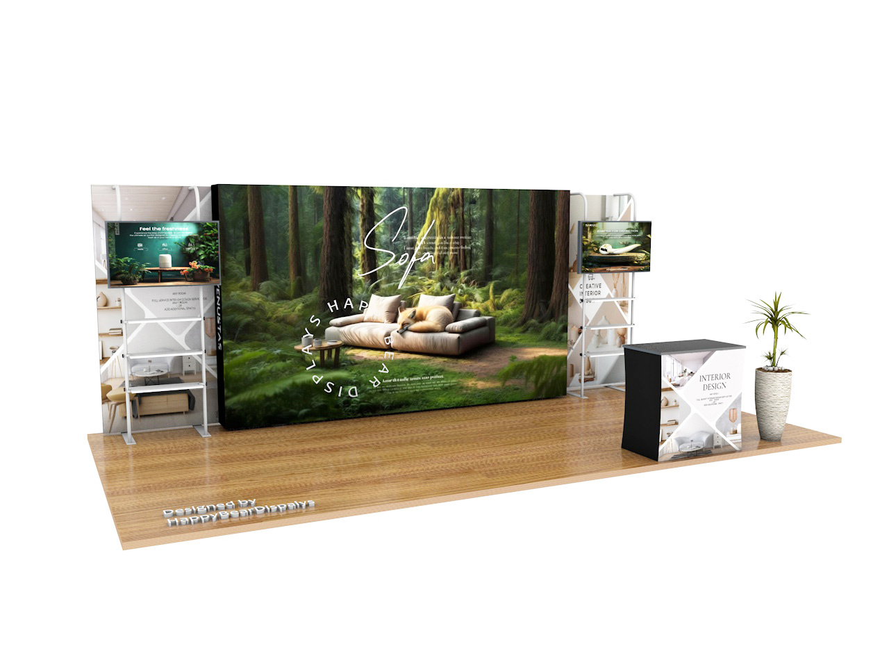 Backlit Booth L20